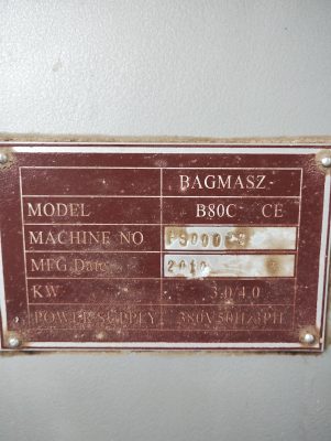 Ubijaczka cukiernicza 80 litrów